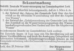 Südtondern Tageblatt, 27.2.1956